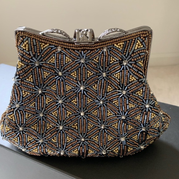 Inge Christopher gorgeous beaded bag - Picture 3 of 5